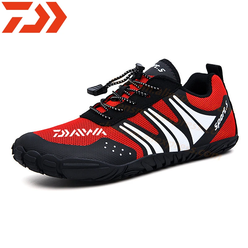 

2021 DAIWA Fishing Shoes UNISEX Outdoor Wading Five-finger Beach Non-slip Climbing Shoes Cycling Sports Breathable Water Shoes