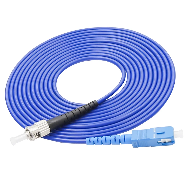 

5pcs /lot Simplex Fiber Optic Patchcord Mini Armored Cable patch cord /Jumper SC/UPC-ST/UPC