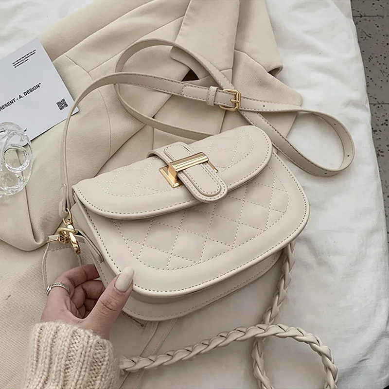 

Женская дизайнерская сумка, сумка на плечо 2021, сумка-мессенджер, модная женская сумка из искусственной кожи, винтажный кошелек через плечо д...