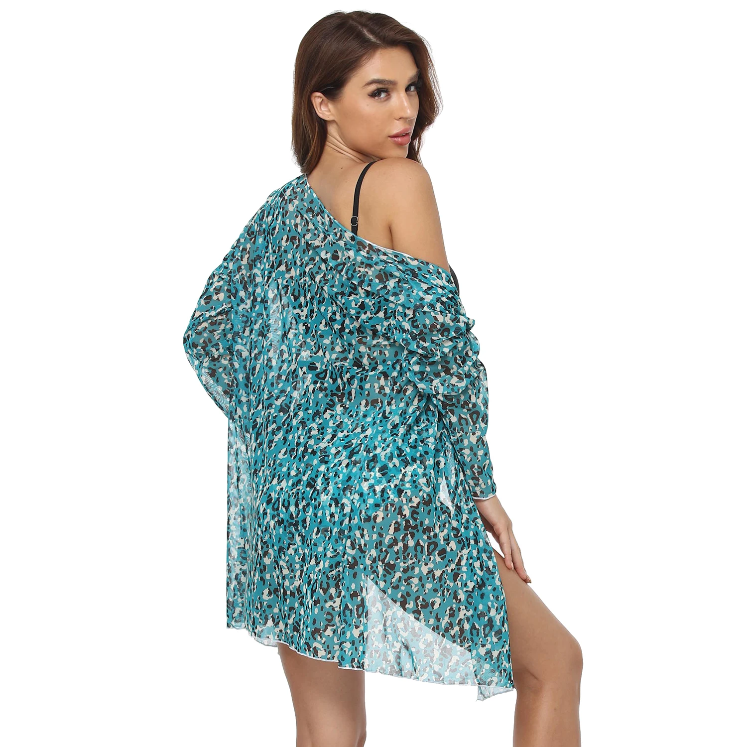 

Летнее женское кимоно с цветочным принтом, накидки для плавания, женский пляжный кардиган, топы для купания, Пляжная накидка на бикини, наря...