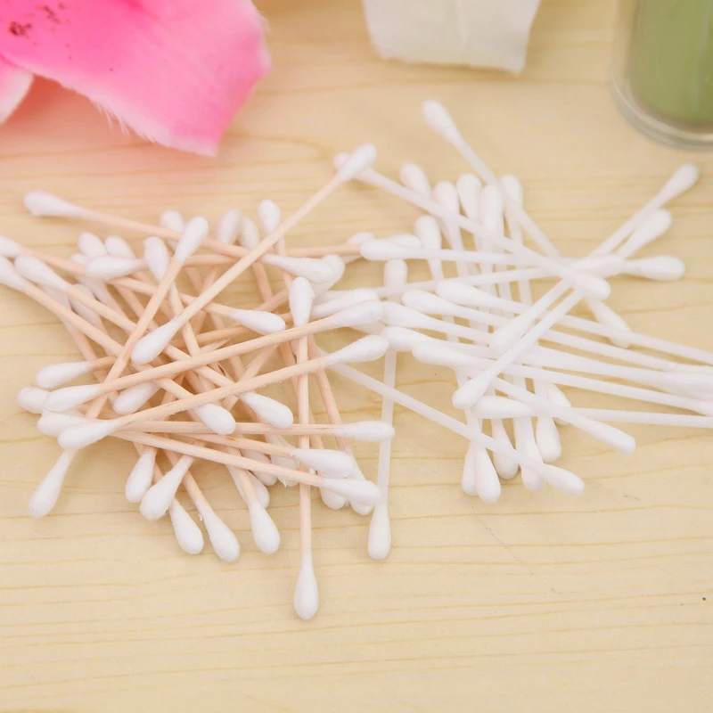 Новинка 3937 деревянная палочка в двойной коробке оптовая продажа хлопковый