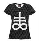 Футболка женская Церковь сатаны (Dark)