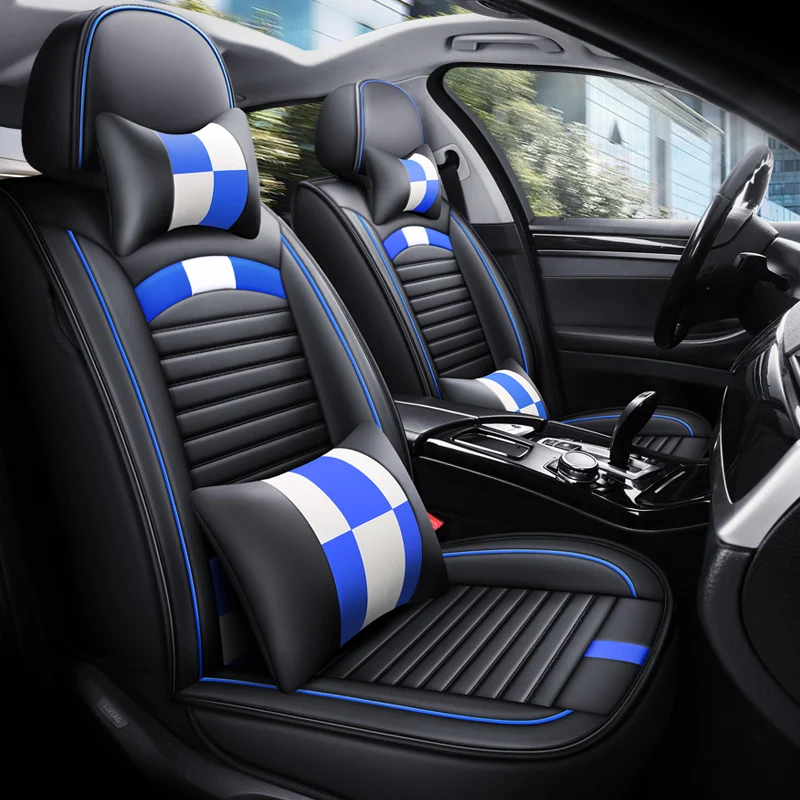Универсальные автомобильные чехлы на сиденья для Toyota Corolla Camry Rav4 Auris Prius Yalis Avensis SUV