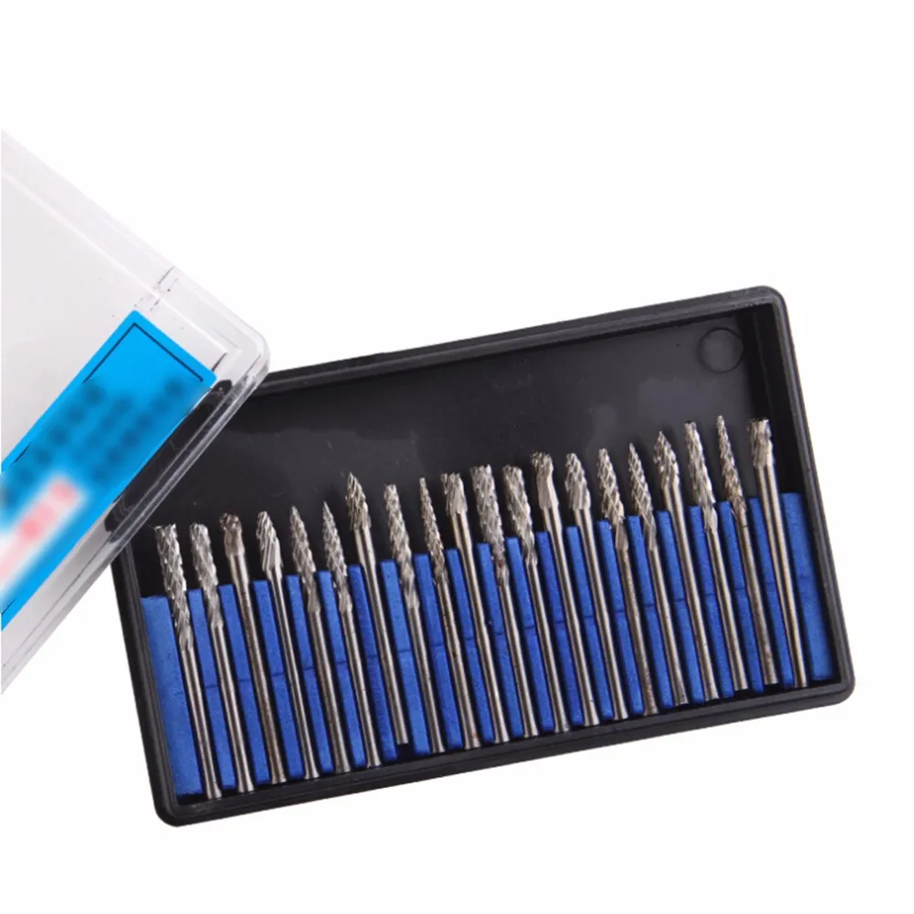 

////20pcs Shank Tungsten Carbide Milling Cutter File Burr Suit Reamer Tools Cut Set//////