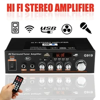 12v220v110v 360w bluetooth compatible stereo mini amplificador audio power amplifier fm sd hifi 2ch amp music player for car