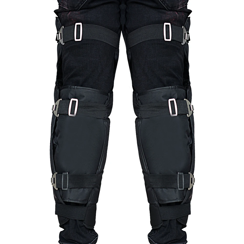 Пара наколенников для мотоцикла зимняя ветрозащитная защита от холода