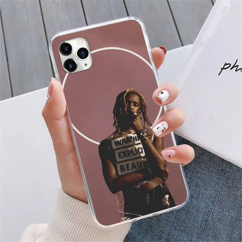 

Young Thug Rapper Phone Case For iphone 12 5 5s 5c se 6 6s 7 8 plus x xs xr 11 pro max mini