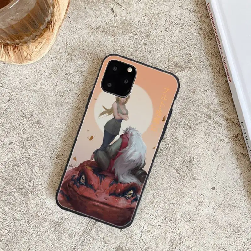 

Black Soft Silicone Naruts Phone Cases For Iphone 6 6s 7 8 Plus XR X XS XSmax 11 12 Pro Mini Max