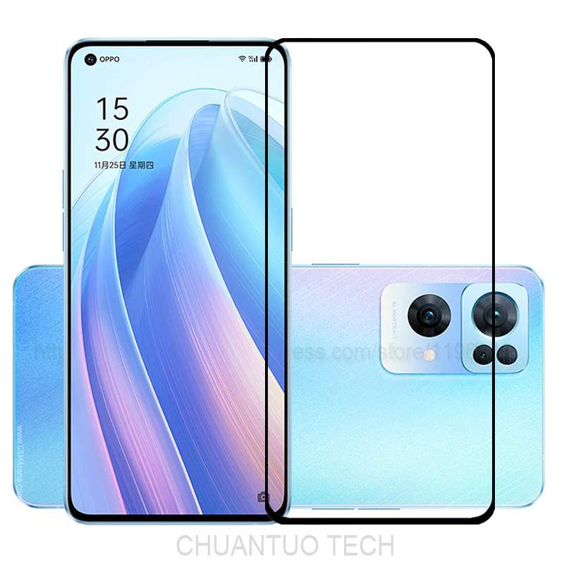

25 шт./лот полное покрытие Защита экрана для Oppo Reno7/Reno7 Pro/Reno 7 SE устойчивая к царапинам Защитная пленка закаленное стекло