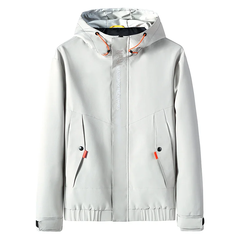 

Hooded Jackets Men 2019 New Jacket Fashion Tracksuit Casual Coat Men Hip Hop Streetwear