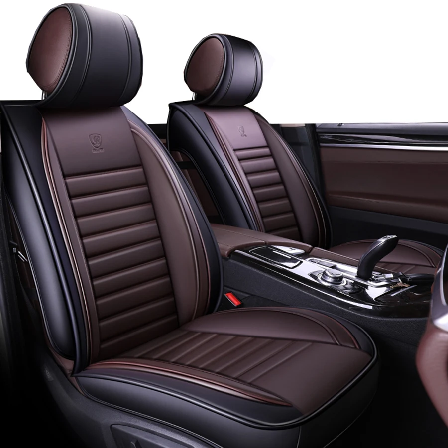 Чехлы для автокресел из искусственной кожи с полным покрытием для mercedes benz class c w202 t202 w203 t203 w204 w205