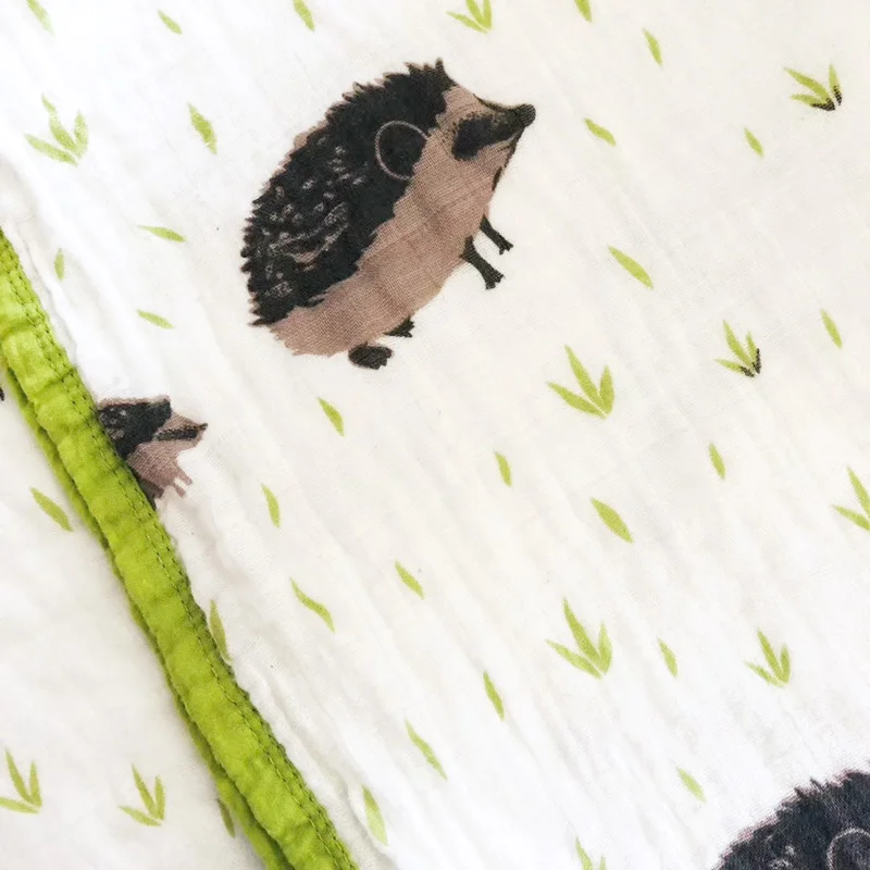 Пеленка детская двухслойная из муслина и хлопка|baby blanket|baby blankets newbornblanket newborn |