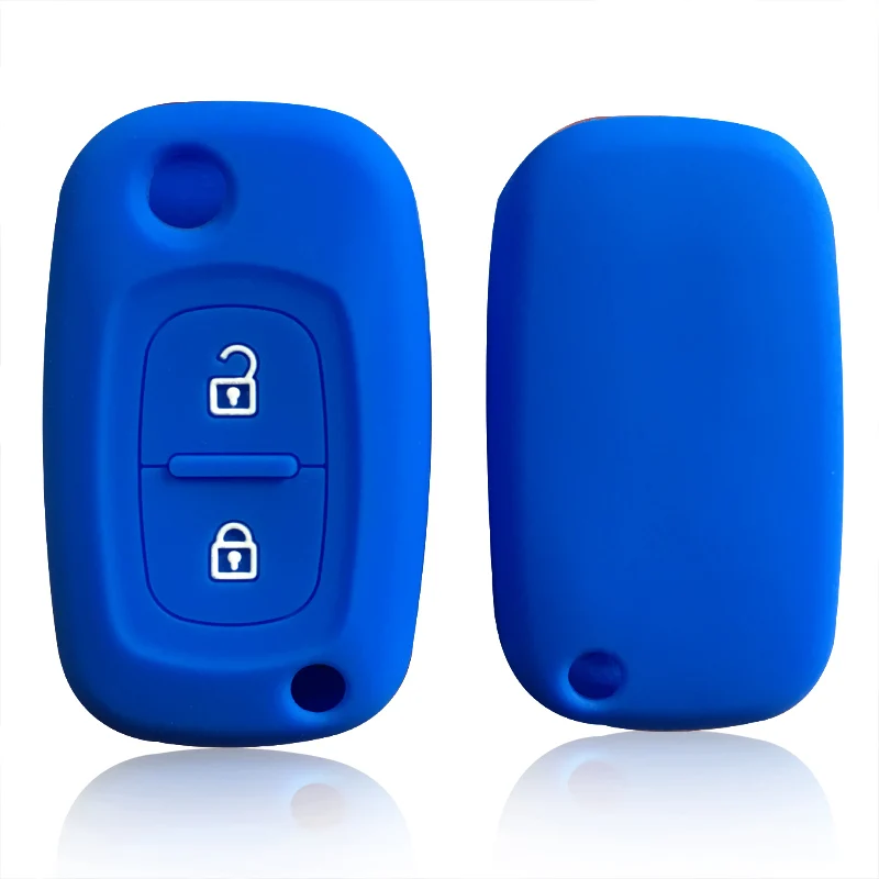 Чехол для автомобильного ключа Renault MASTER 2018 Vivaro Clio 4 Duster Sandero Kangdoo Captur Megane 2 кнопки