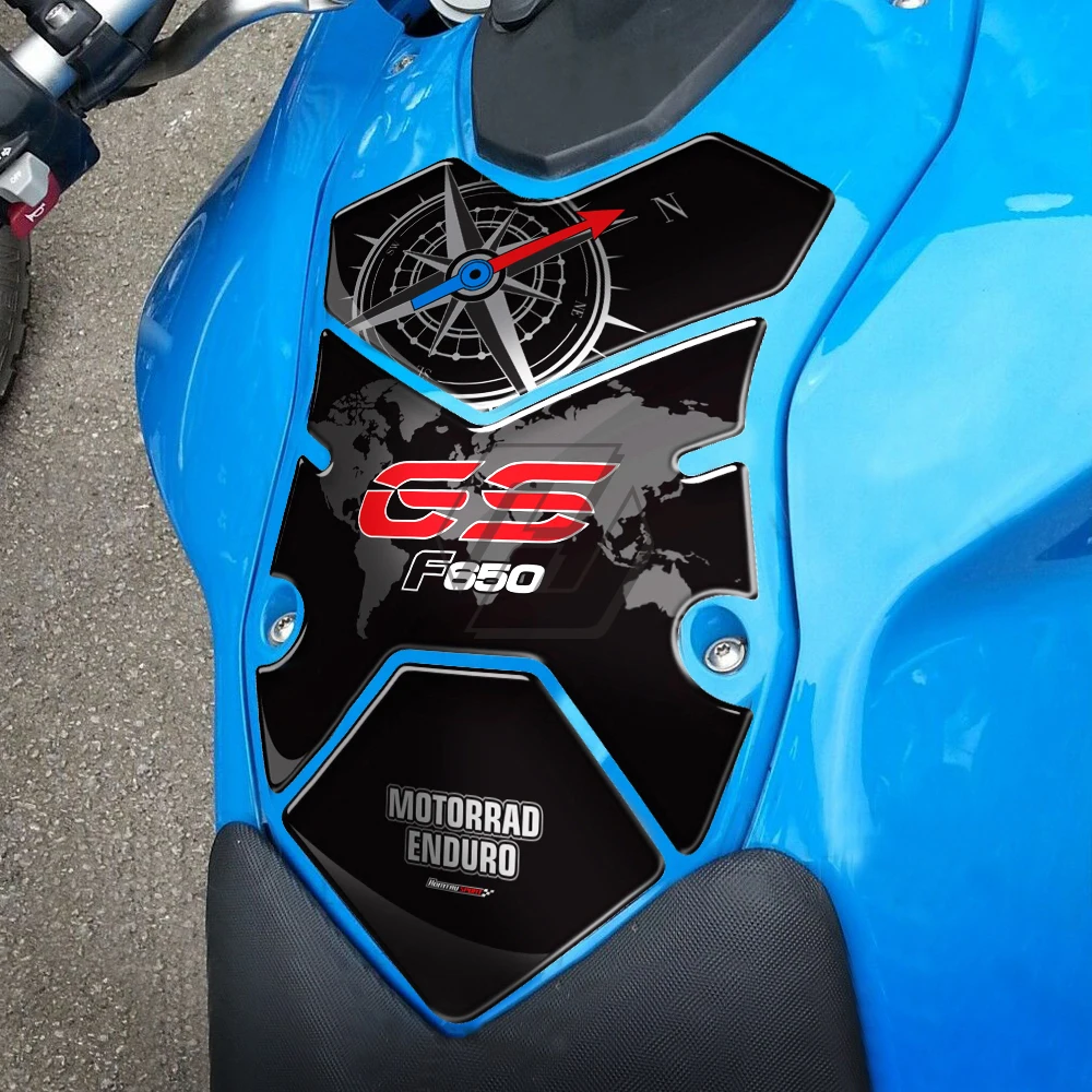 Для BMW F650GS Tankpad F650 GS 2008-2012 3D Защитная Наклейка на бак топлива мотоцикла | Автомобили