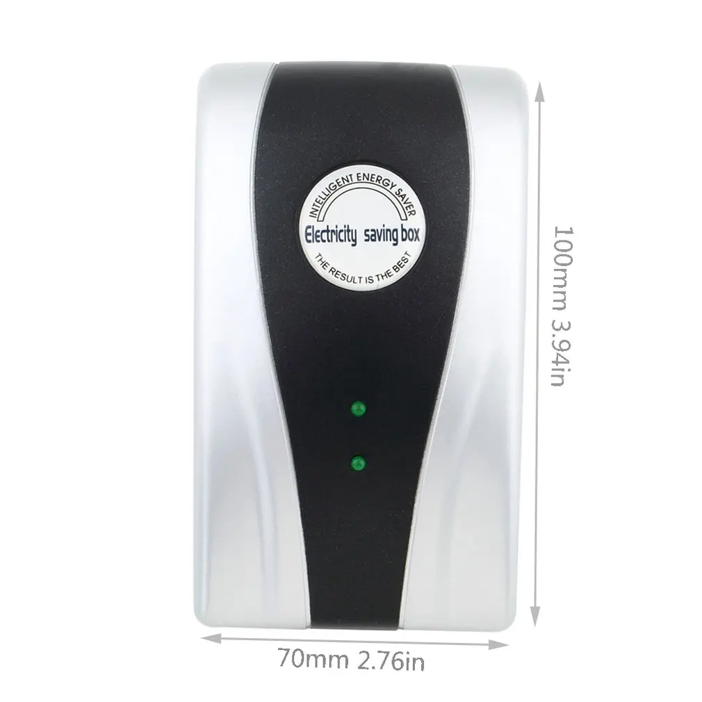 

Household Electricity Saving Box 90V-250V Electric Energy Power Saver Power Factor Saver Device Smart EU/UK/US Plug