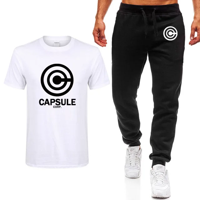 Аниме Dragon Ball Z Мужская футболка с надписью Capsule. Saiyan/мужские повседневные топы