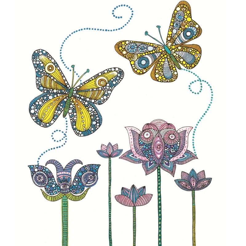 

Mandalas Fantasy Creative Coloring book Relieve Stress Kill Time Graffiti Painting Drawing antistress art adult coloring books