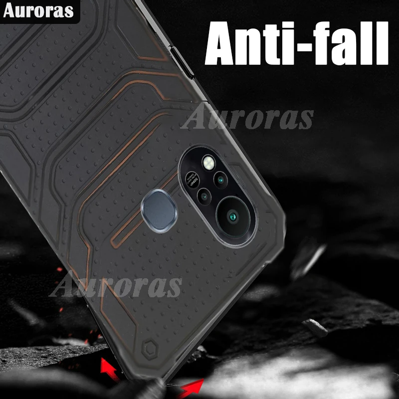 auroras for infinix hot 11s case armor cover brushed texture soft tpu silicone cover for infinix hot 11s free tempered glass free global shipping