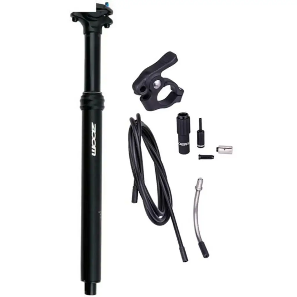 

Bike Dropper Seatpost 400mm Internal Cable Routing Remote Seat Post