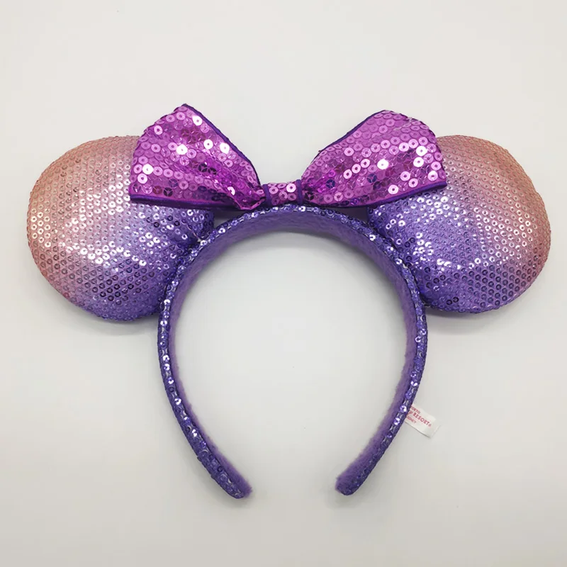 B Disney Up Микки аксессуары для ушей мультфильм головной убор аксессуары для волос плюшевая кавайная игрушка подарок на день рождения для девочек повязка на голову игрушки - Цвет: B