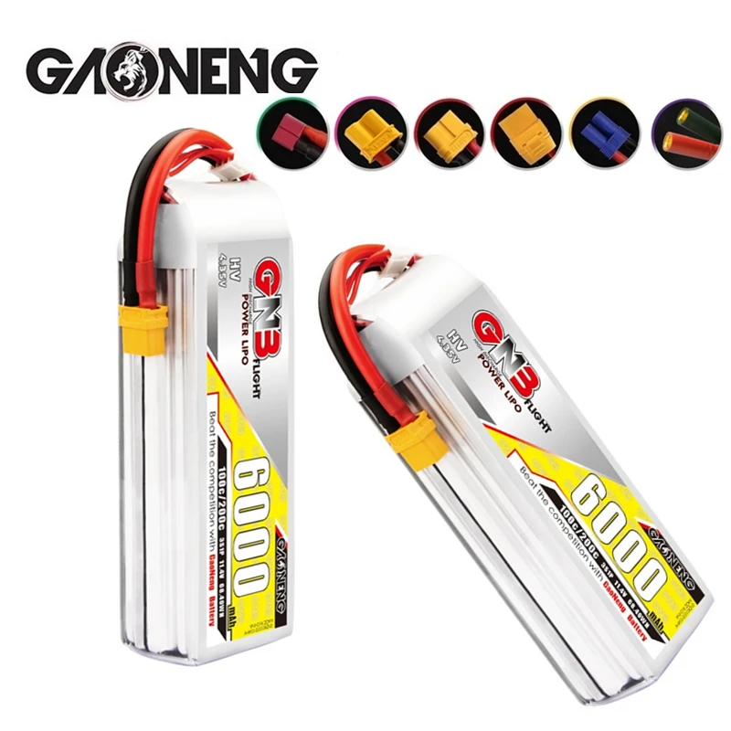 

2 шт., литий-полимерный аккумулятор HV MAX 200C с разъемом XT60 XT90 T, 11,4 в, 6000 мАч