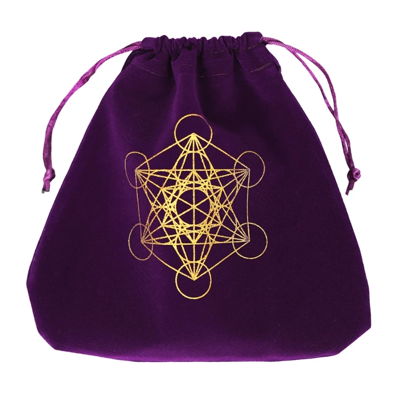 Портативная бархатная сумка для хранения плотная Подарочная с вышивкой детей и