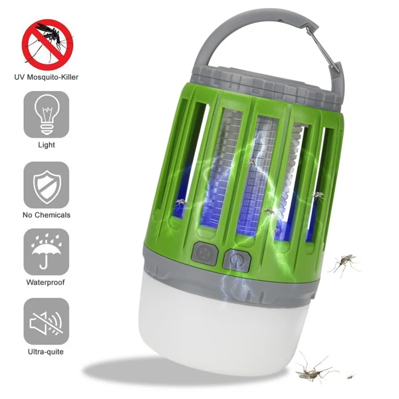

Electric Mosquito Killer Lamp USB Rechargeable Socket Mosquito Fly Bug Insect Trap Killer Light Zapper Night Light New