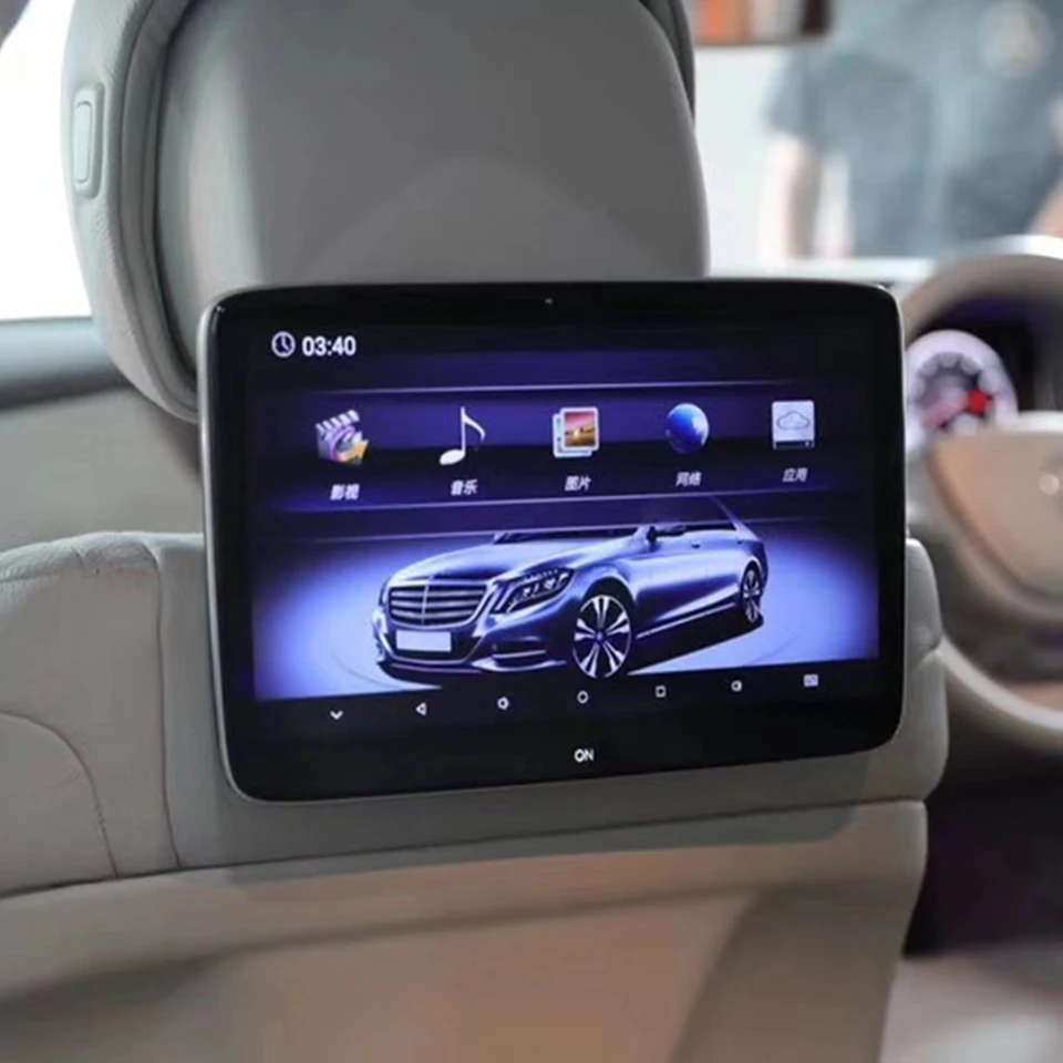 11 6 дюймов Автомобильный мультимедийный плеер ТВ экран для Mercedes ML Class W166 Android 9 0