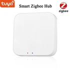 Хаб для ворот Tuya ZigBee, устройство для умного дома, беспроводная работа с умным датчиком Tuya ZigBee 3,0