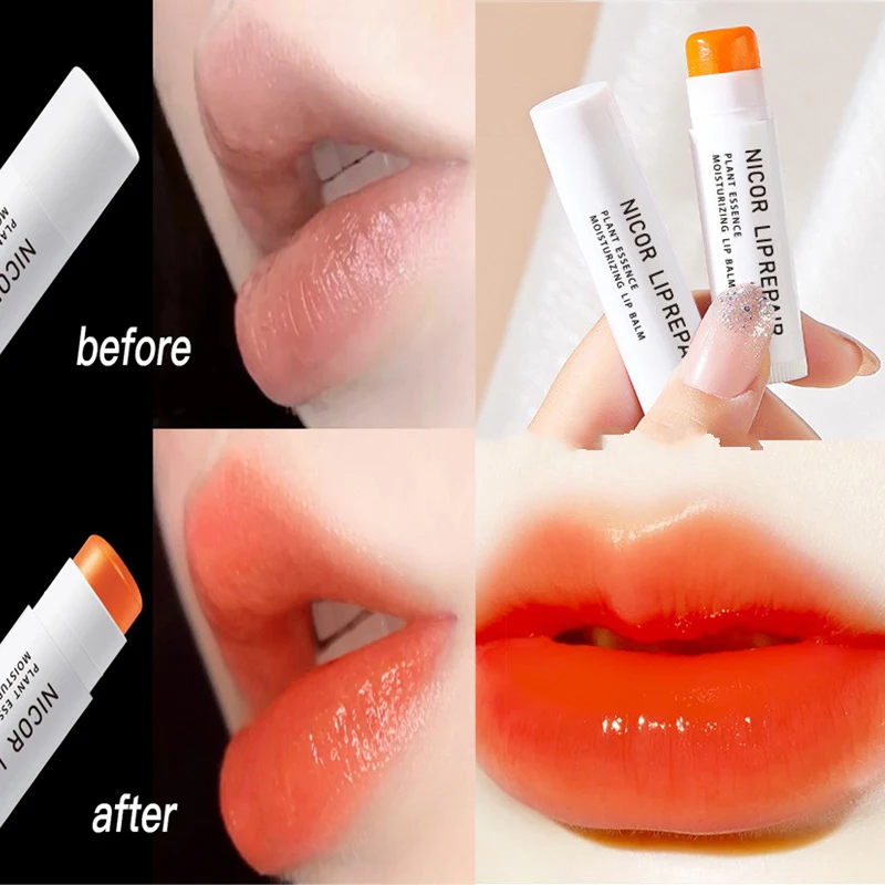 

Moisturize Lipstick 2 Colors Waterproof Long Lasting Enhance Complexion Nourish Pigment Nude Velvet Natural Color Lipstick