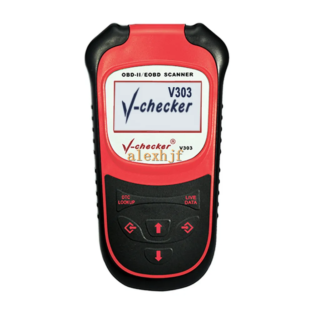 Сканер V-checker V303 OBDII/Φ OBD2 поддерживает все стандартные тесты OBD и добавляет