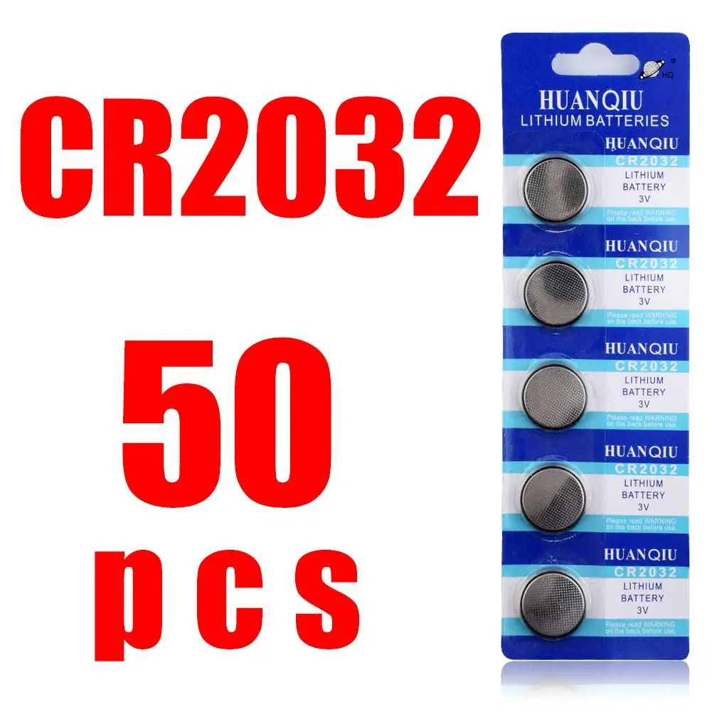 Кнопочные батарейки cr2032 5004LC ECR2032 DL2032 50 шт./лот cr 2032 литиевая батарея 3 в |