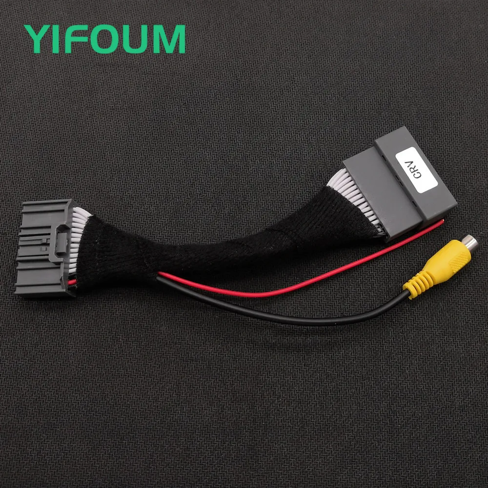 Оригинальный видеовход yifom 32pin переходник RCA для камеры заднего вида Кабель