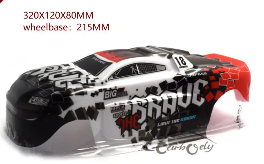 1/12 1/10 1/14 внедорожный грузовик корпус для HPI Savage XS FLUX El Camino SS HSP 94111 REDCAT FS LC RACING TM E5 WLTOYS грузовик - Цвет: z3