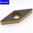 MOSASK, 10 шт., VBMT 1604 04 08 ZC32, токарный станок с ЧПУ, обрабатывающий инструмент, режущий, расточной, для обработки стали, твердый поворотные твердосплавные вкладыши