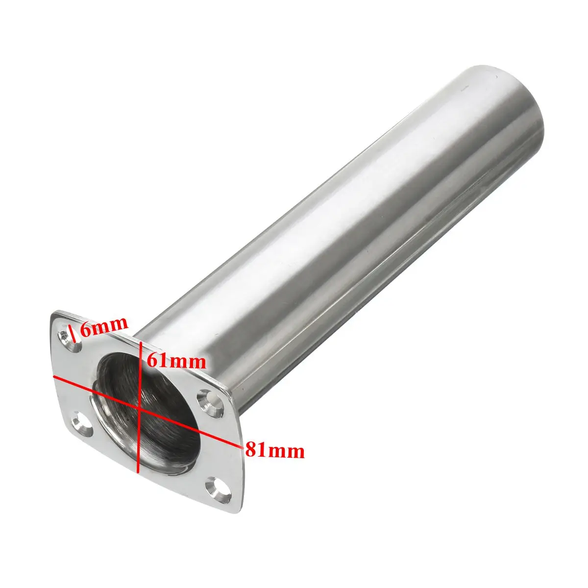 

New 316 Stainless Steel Fishing Rod Pole Holder 30 Degree 90 Degree Bracket Mount Marine Boat Hardware for Marine Boat Yacht