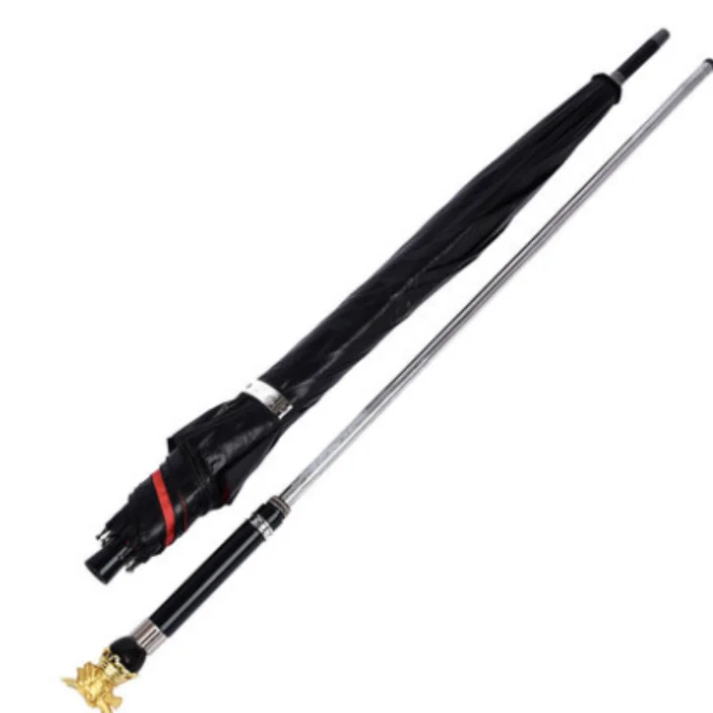 Зонт самурайский с длинной ручкой и защитой от ветра | Дом сад