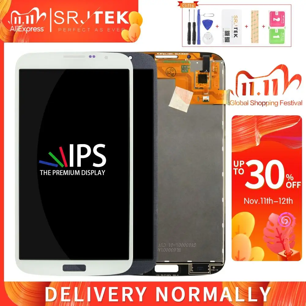 Экран для Samsung Galaxy Mega 6 3 i9200 i9205 ЖК-дисплей сенсорный дигитайзер Сенсорное стекло в