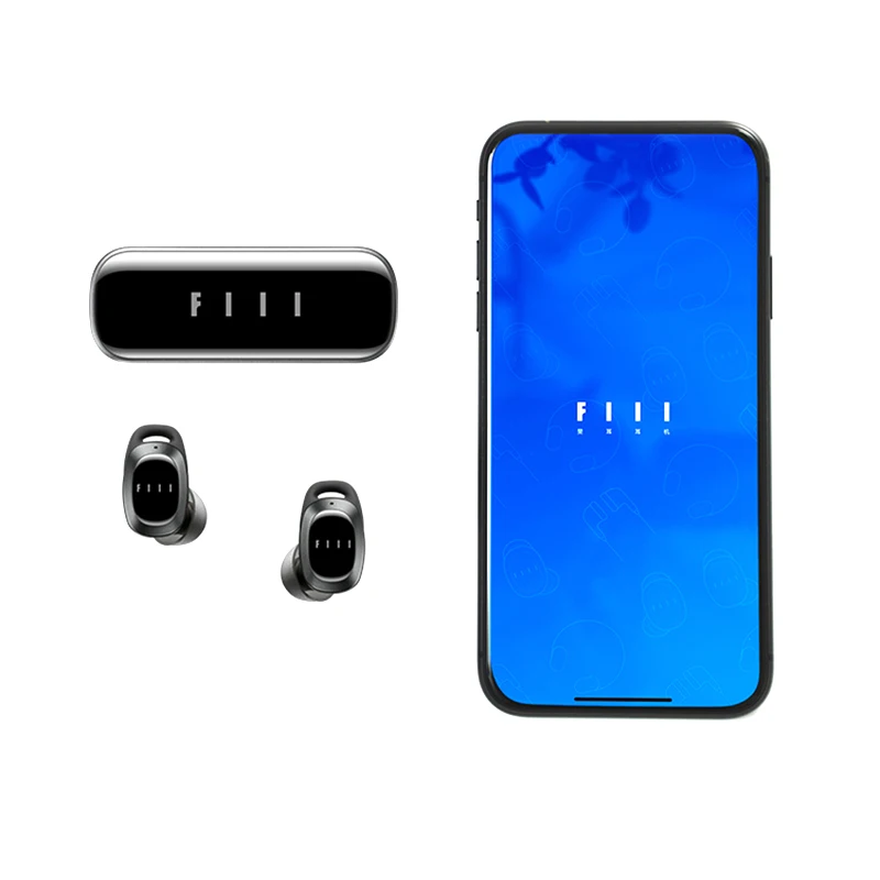 Xiaomi FIIL T1 Pro True Wireless Earbuds Active Noice Cancelling Headset Bluetooth 5.2 Earphone IPX5 Waterproof | Электроника