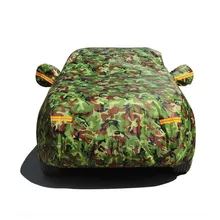 Kayme waterproof camouflage car covers outdoor sun protection cover for car reflector dust rain snow protective