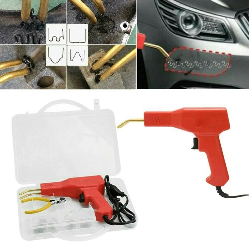 

1 Set Bumper Plastic Repair Welding Machine Welding Tools & 4 Pcs Snowflake Multi Tool 18 in 1With Keyring