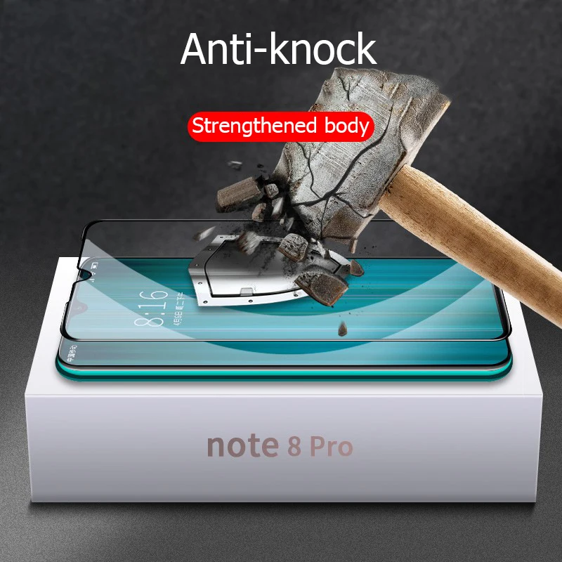 Для Xiaomi Redmi Note 8 Pro Защитное стекло для экрана полное покрытие Броня закаленное стекло Xiomi Redmi Note 8 8A 8T защитная пленка