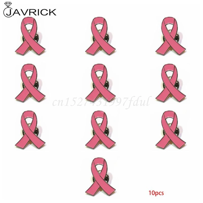 Женская эмалированная брошь в виде розовой ленты 10 шт. | Украшения и аксессуары