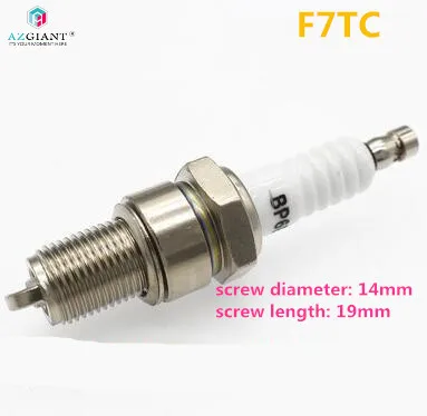 Свеча зажигания AZGIANT B7TC/E6TC/F7TC (F5TC)/B8RTC L7T BM6A M7 двухтактный камень для мотоцикла C7HSA