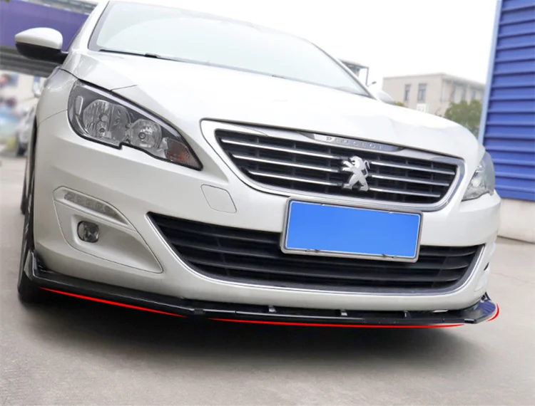 Задний спойлер для Peugeot 408 задний заднего бампера 2018 ABS 2015 408|Обвесы| |