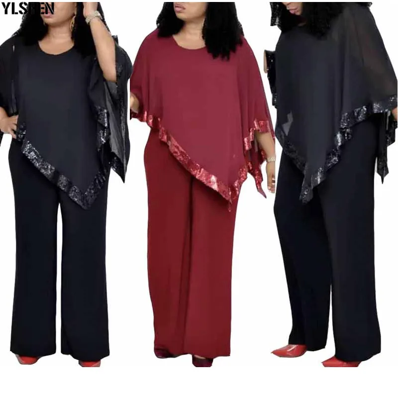 Комплект из 2 предметов африканские платья для женщин новый Дашики расшитый