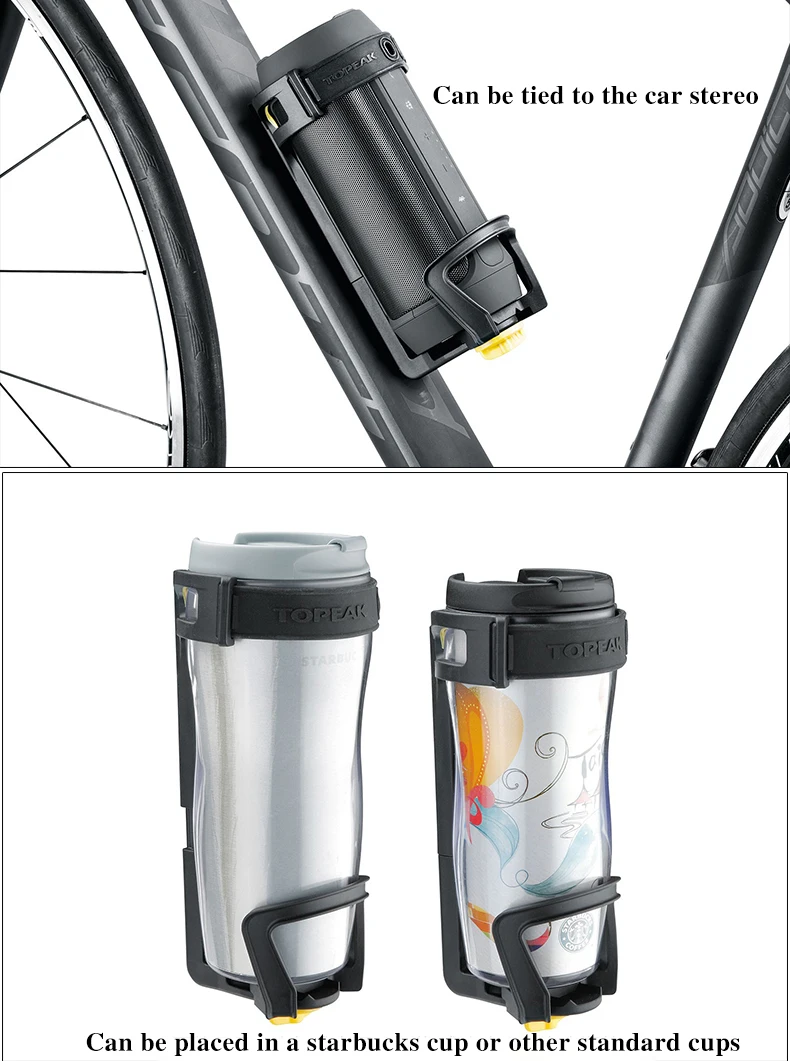 Topeak держатель для велосипедной бутылки горный велосипед Регулируемый подстаканник Аксессуары для велосипеда оборудовано место для преобразования