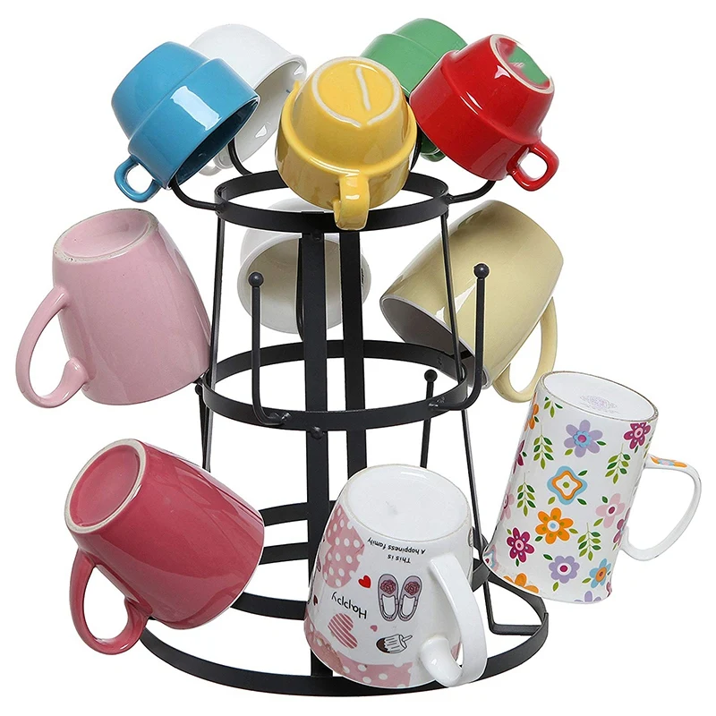 Винтажная деревенская черная железная кружка/чашка/Органайзер для стеклянной