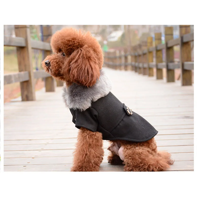 

New pet supplies two-legged clothes solid color dog autumn and winter clothes pet clothes