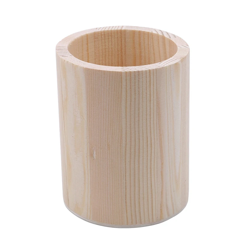 

Настольный органайзер, деревянный держатель, коробка для карандашей, детский «сделай сам», цветной чехол, инструменты, креативный Настольн...